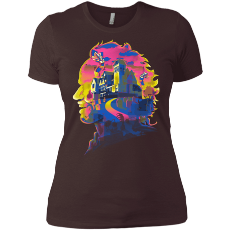 T-Shirts Dark Chocolate / X-Small Beetlejuice Silhouette Women's Premium T-Shirt