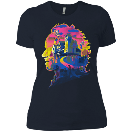 T-Shirts Midnight Navy / X-Small Beetlejuice Silhouette Women's Premium T-Shirt