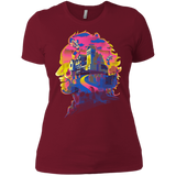 T-Shirts Scarlet / X-Small Beetlejuice Silhouette Women's Premium T-Shirt