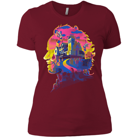 T-Shirts Scarlet / X-Small Beetlejuice Silhouette Women's Premium T-Shirt