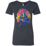 T-Shirts Vintage Navy / S Beetlejuice Silhouette Women's Triblend T-Shirt