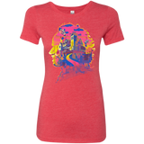 T-Shirts Vintage Red / S Beetlejuice Silhouette Women's Triblend T-Shirt