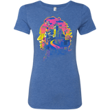 T-Shirts Vintage Royal / S Beetlejuice Silhouette Women's Triblend T-Shirt