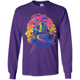 T-Shirts Purple / YS Beetlejuice Silhouette Youth Long Sleeve T-Shirt