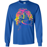 T-Shirts Royal / YS Beetlejuice Silhouette Youth Long Sleeve T-Shirt