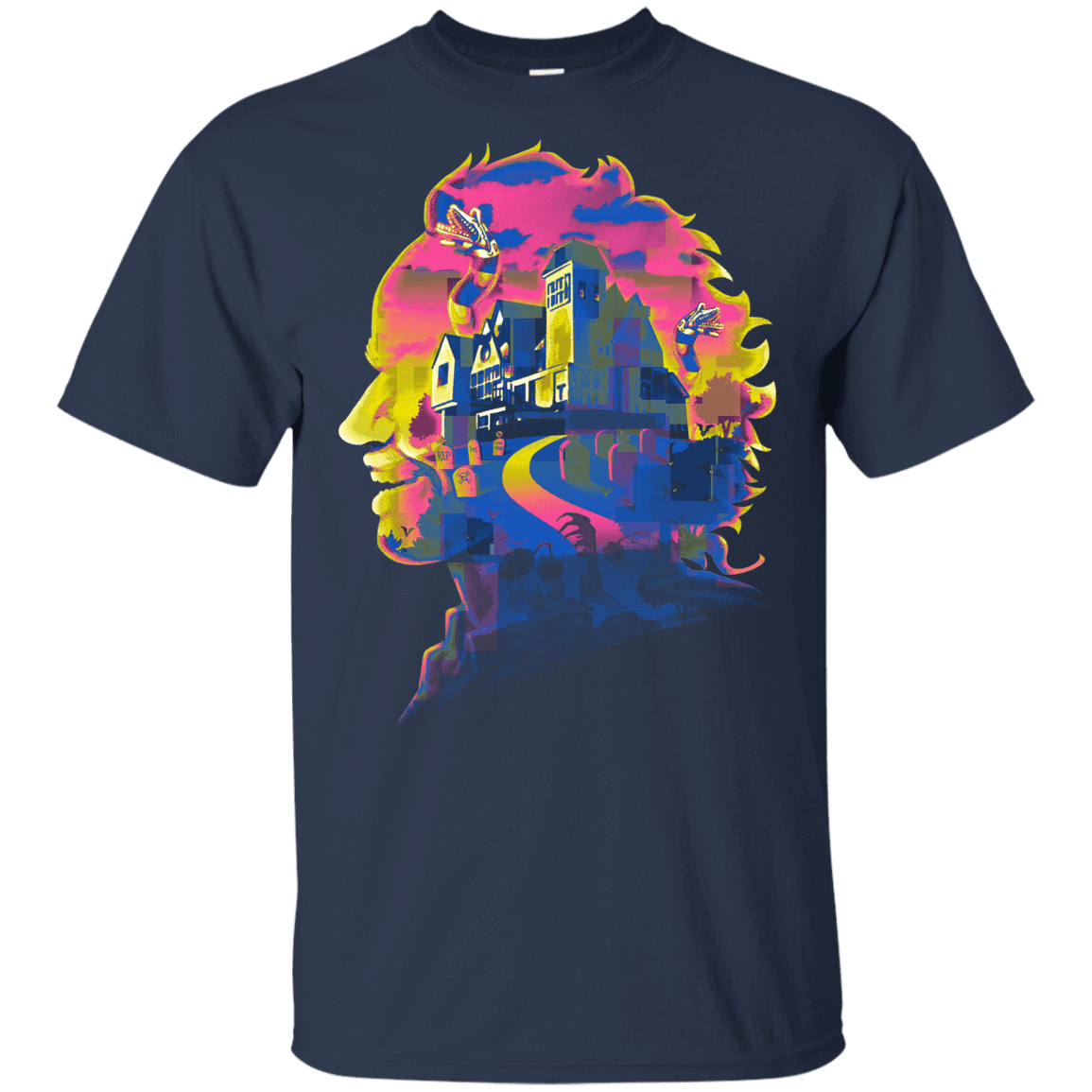 T-Shirts Navy / YXS Beetlejuice Silhouette Youth T-Shirt