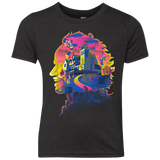 T-Shirts Vintage Black / YXS Beetlejuice Silhouette Youth Triblend T-Shirt