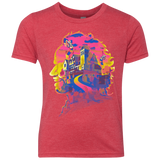 T-Shirts Vintage Red / YXS Beetlejuice Silhouette Youth Triblend T-Shirt