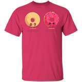 T-Shirts Heliconia / YXS Before After Makeup Donut Youth T-Shirt