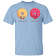 T-Shirts Light Blue / YXS Before After Makeup Donut Youth T-Shirt