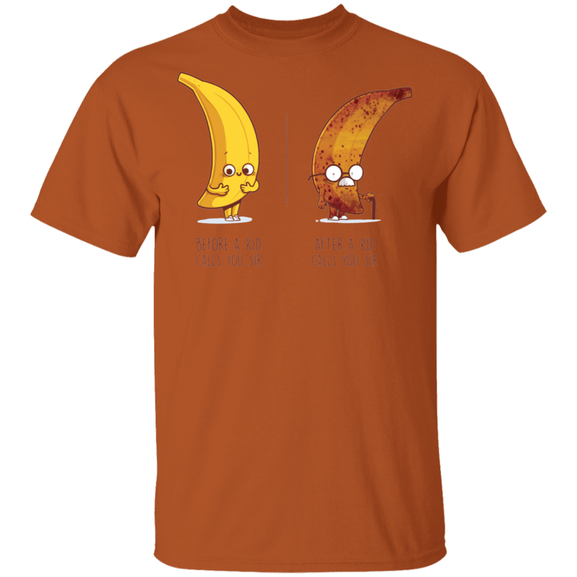 T-Shirts Texas Orange / S Before After Sir T-Shirt