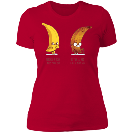 T-Shirts Red / S Before After Sir Women's Premium T-Shirt