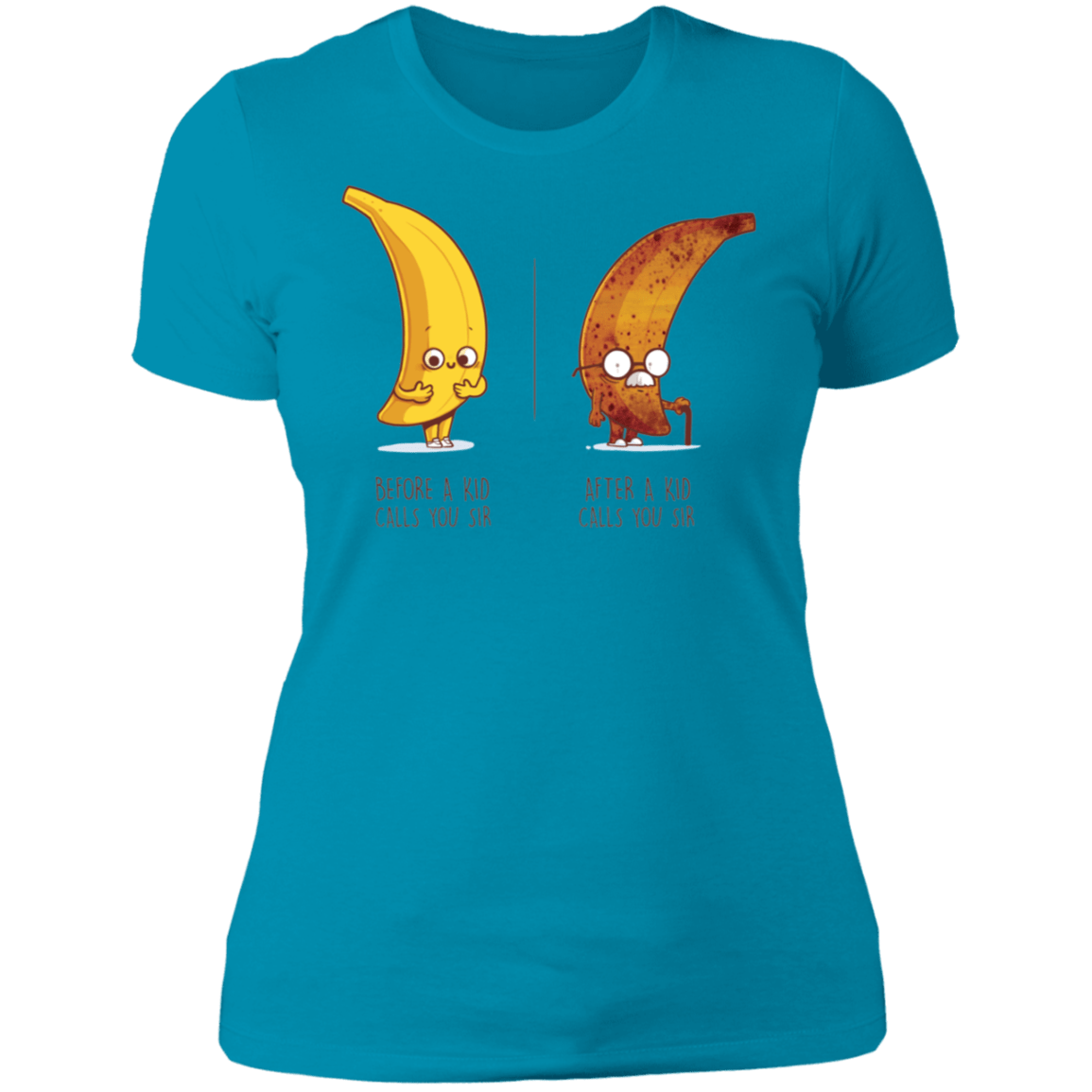 T-Shirts Turquoise / S Before After Sir Women's Premium T-Shirt
