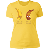 T-Shirts Vibrant Yellow / S Before After Sir Women's Premium T-Shirt