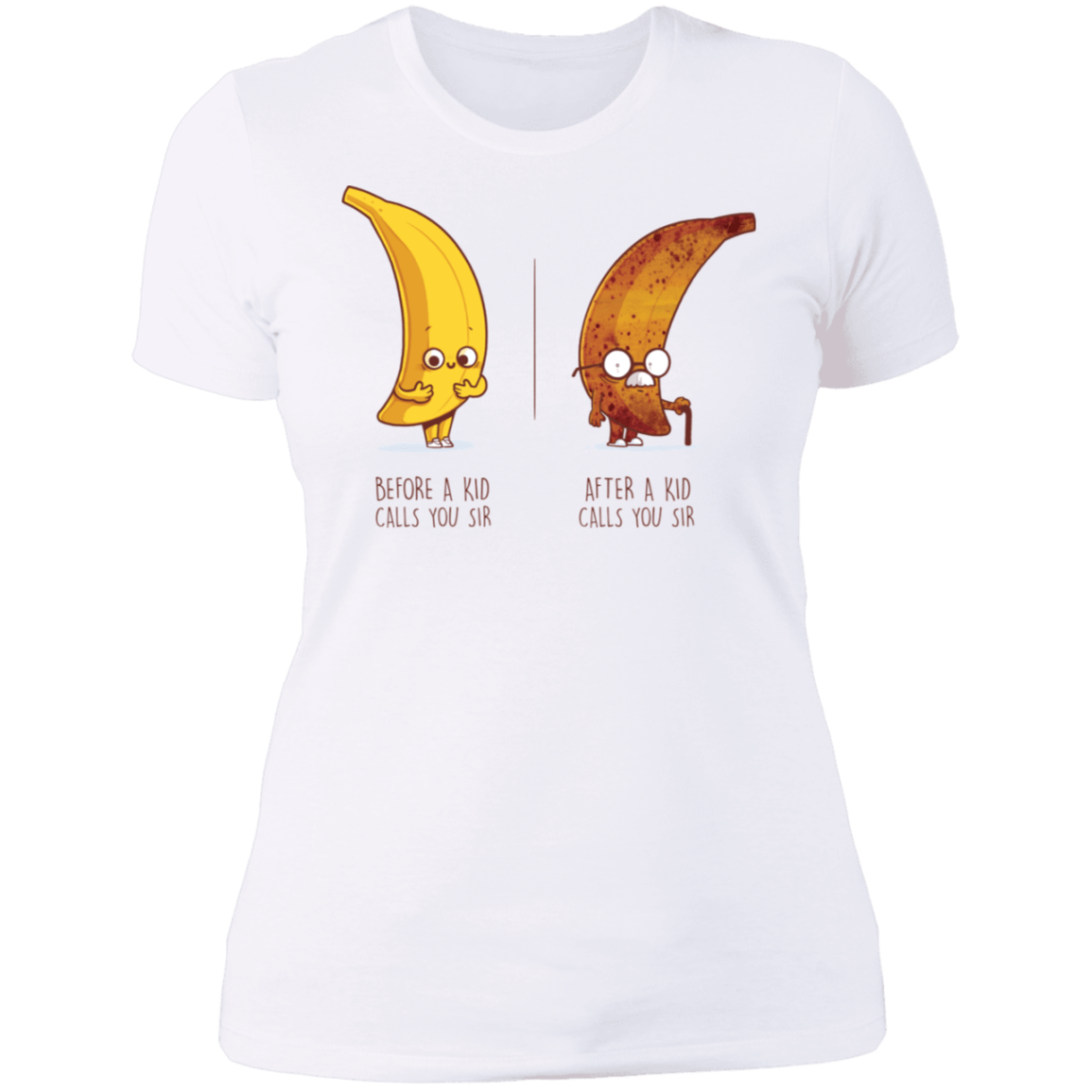 T-Shirts White / S Before After Sir Women's Premium T-Shirt