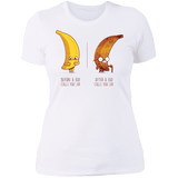 T-Shirts White / S Before After Sir Women's Premium T-Shirt
