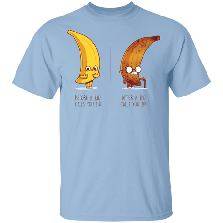 T-Shirts Light Blue / YXS Before After Sir Youth T-Shirt