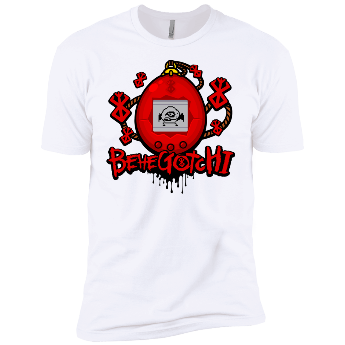T-Shirts White / YXS BeheGotchi Boys Premium T-Shirt