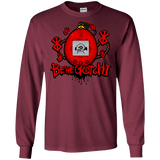 T-Shirts Maroon / S BeheGotchi Men's Long Sleeve T-Shirt