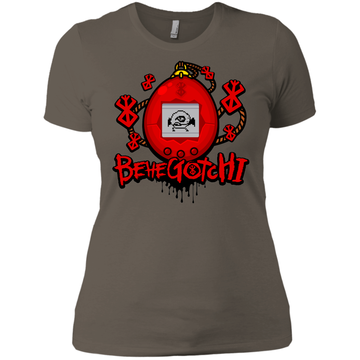 T-Shirts Warm Grey / X-Small BeheGotchi Women's Premium T-Shirt