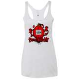 T-Shirts Heather White / X-Small BeheGotchi Women's Triblend Racerback Tank