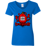 T-Shirts Royal / S BeheGotchi Women's V-Neck T-Shirt