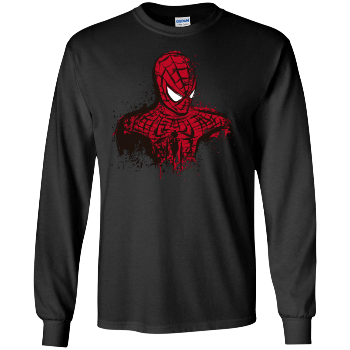 T-Shirts Black / S Behind the Mask Men's Long Sleeve T-Shirt