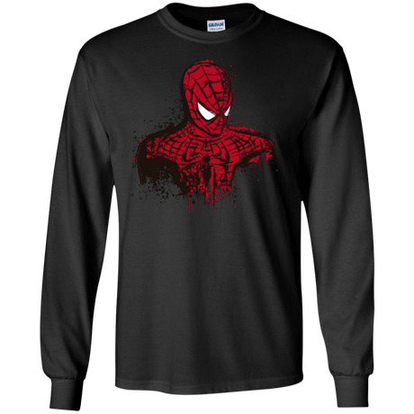 T-Shirts Black / S Behind the Mask Men's Long Sleeve T-Shirt