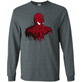 T-Shirts Dark Heather / S Behind the Mask Men's Long Sleeve T-Shirt