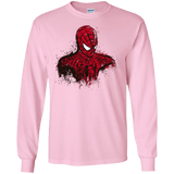 T-Shirts Light Pink / S Behind the Mask Men's Long Sleeve T-Shirt