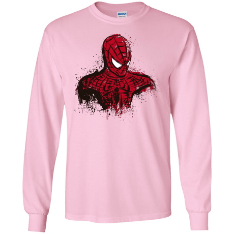 T-Shirts Light Pink / S Behind the Mask Men's Long Sleeve T-Shirt