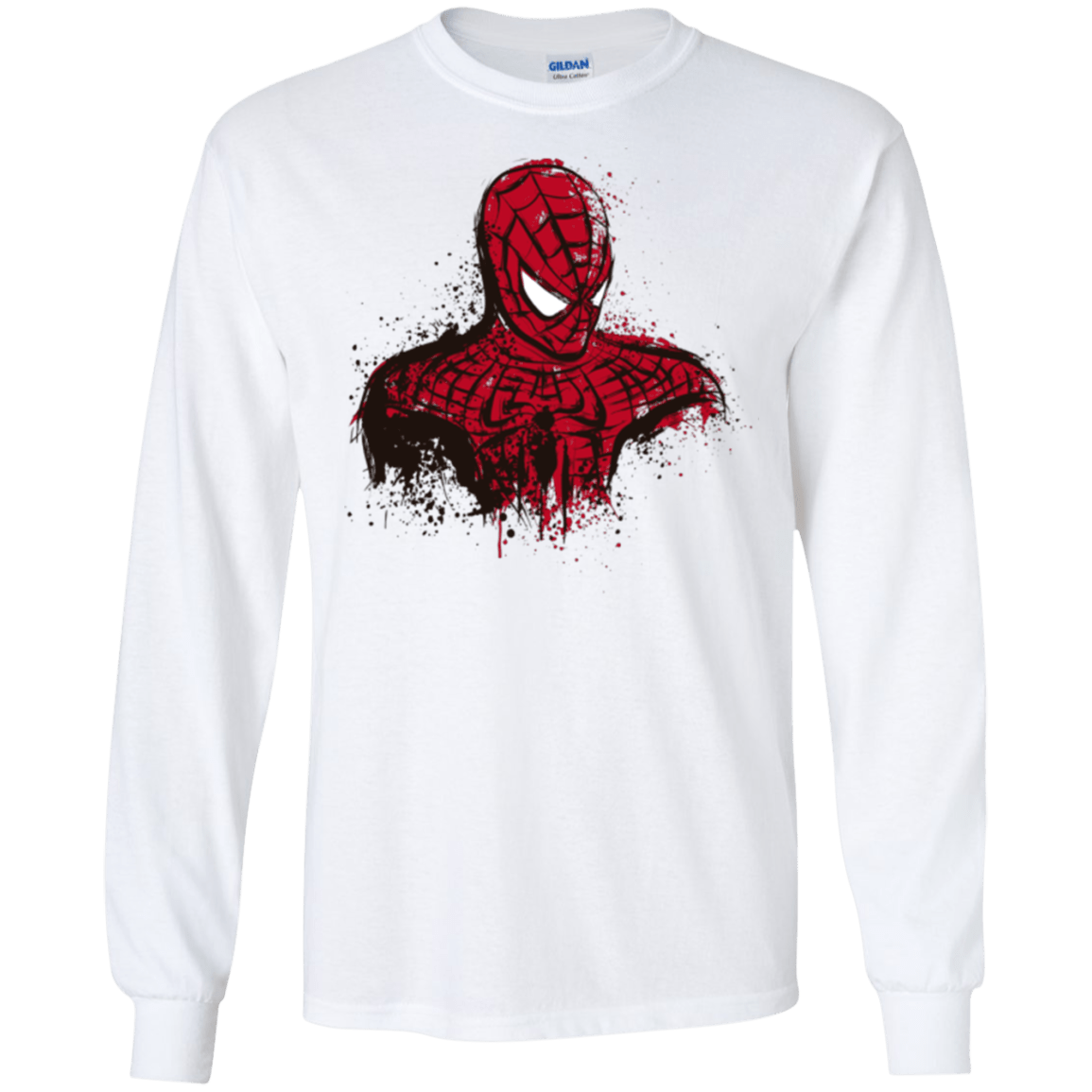 T-Shirts White / S Behind the Mask Men's Long Sleeve T-Shirt