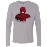 T-Shirts Heather Grey / Small Behind The Mask Men's Premium Long Sleeve