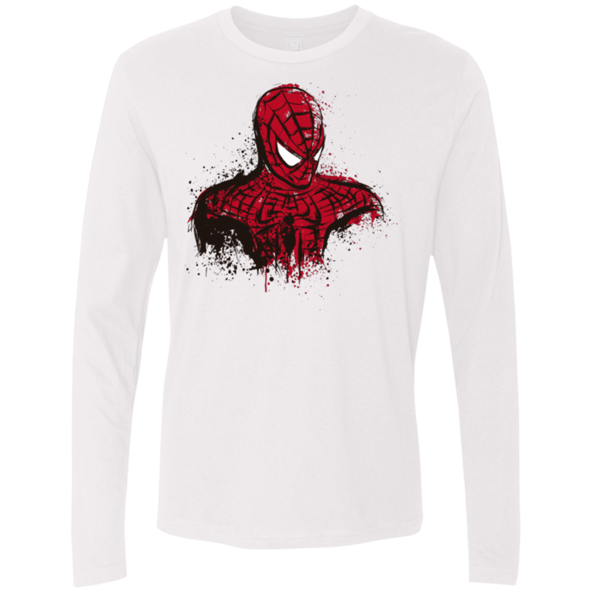 T-Shirts White / Small Behind The Mask Men's Premium Long Sleeve