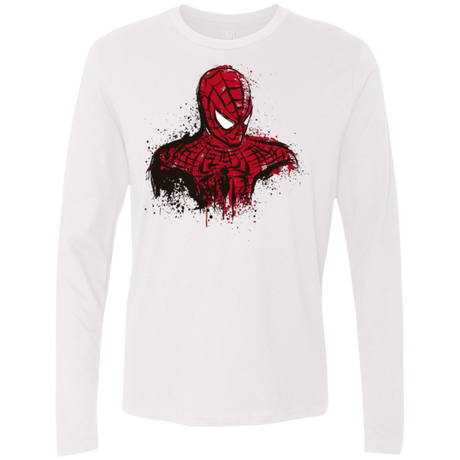 T-Shirts White / Small Behind The Mask Men's Premium Long Sleeve