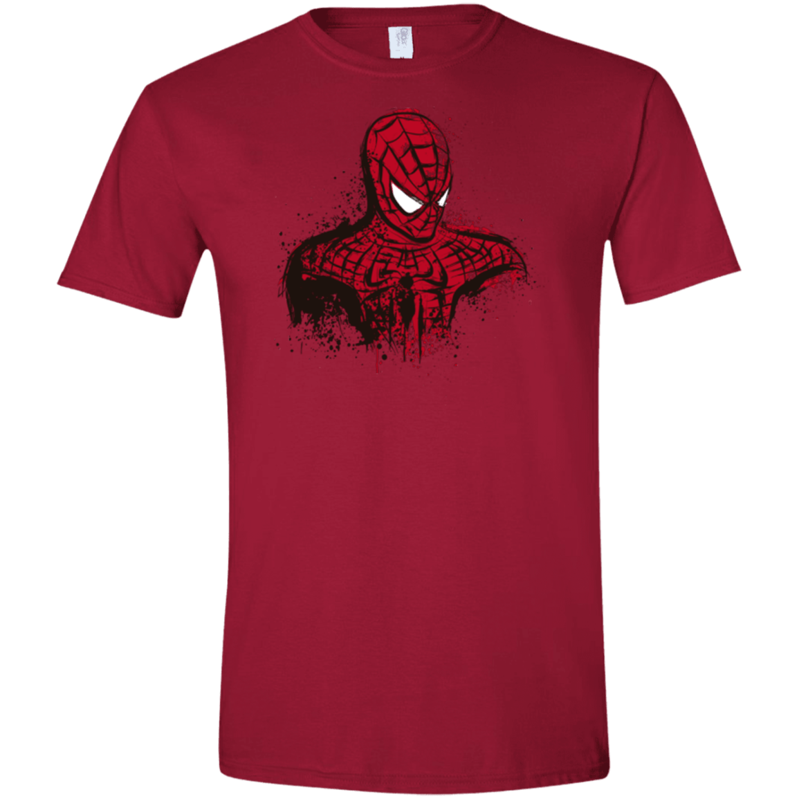 T-Shirts Cardinal Red / S Behind the Mask Men's Semi-Fitted Softstyle
