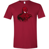 T-Shirts Cardinal Red / S Behind the Mask Men's Semi-Fitted Softstyle