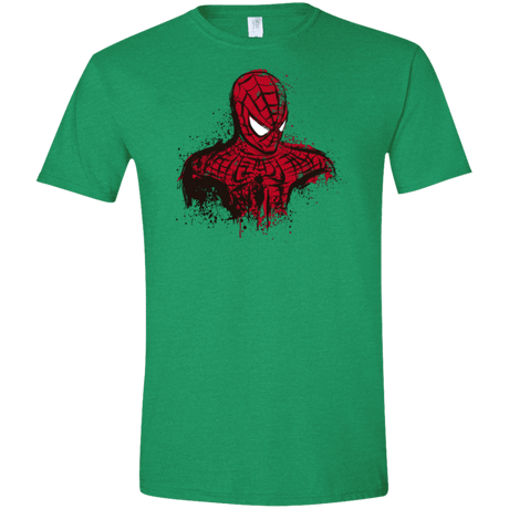 T-Shirts Heather Irish Green / S Behind the Mask Men's Semi-Fitted Softstyle