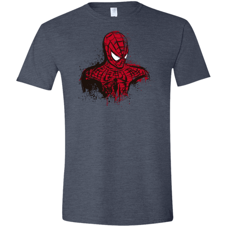 T-Shirts Heather Navy / S Behind the Mask Men's Semi-Fitted Softstyle