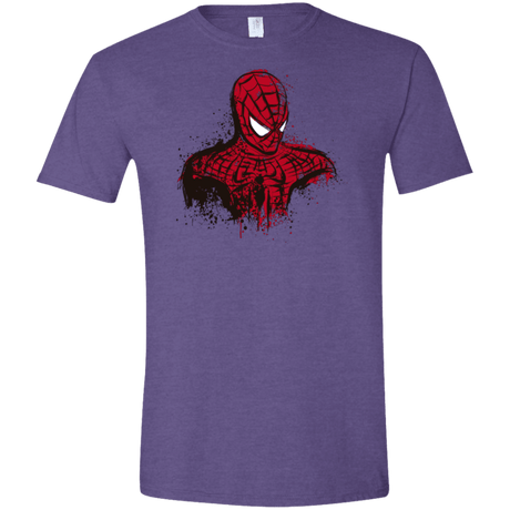 T-Shirts Heather Purple / S Behind the Mask Men's Semi-Fitted Softstyle