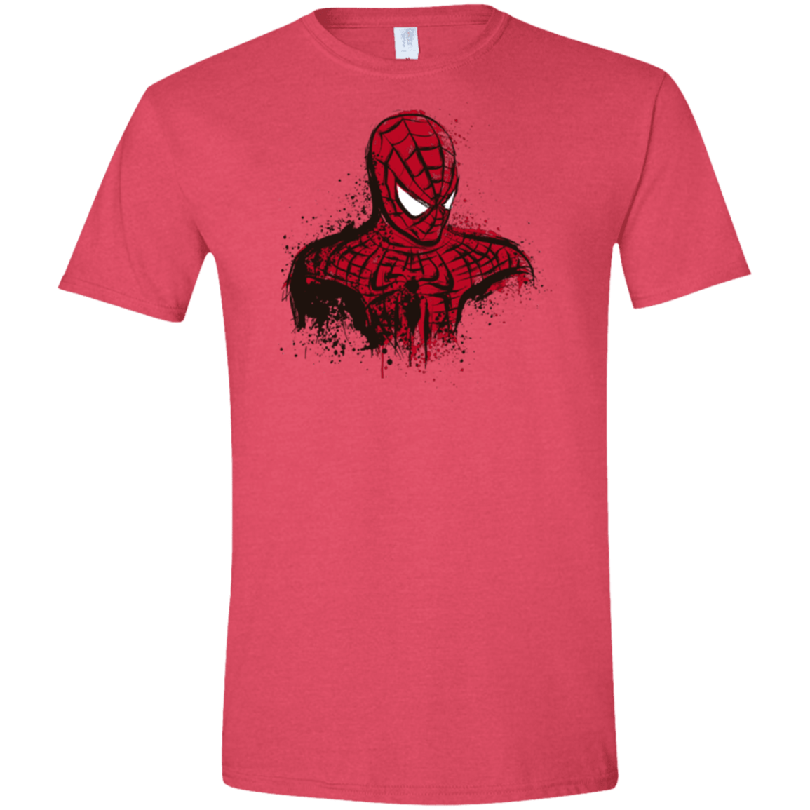 T-Shirts Heather Red / S Behind the Mask Men's Semi-Fitted Softstyle