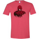 T-Shirts Heather Red / S Behind the Mask Men's Semi-Fitted Softstyle