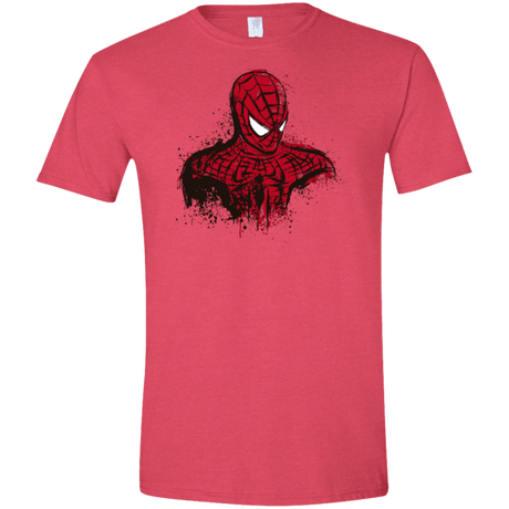 T-Shirts Heather Red / S Behind the Mask Men's Semi-Fitted Softstyle