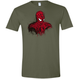 T-Shirts Military Green / S Behind the Mask Men's Semi-Fitted Softstyle