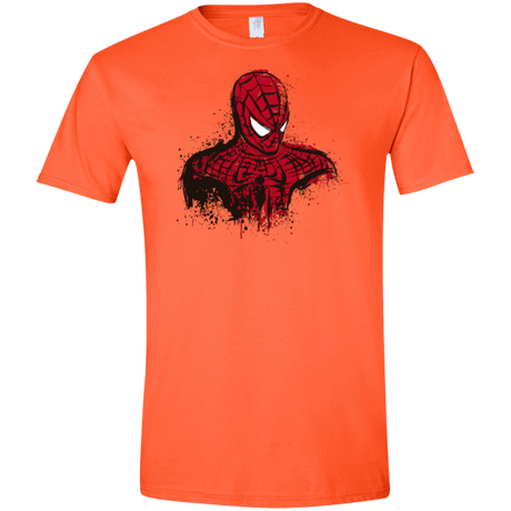 T-Shirts Orange / S Behind the Mask Men's Semi-Fitted Softstyle