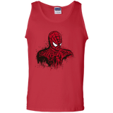 T-Shirts Red / S Behind the Mask Men's Tank Top