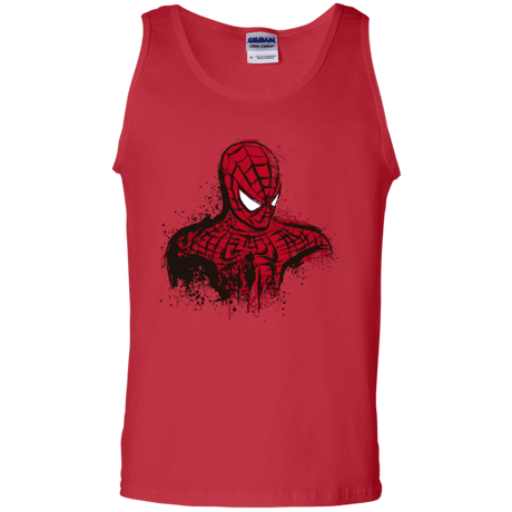 T-Shirts Red / S Behind the Mask Men's Tank Top