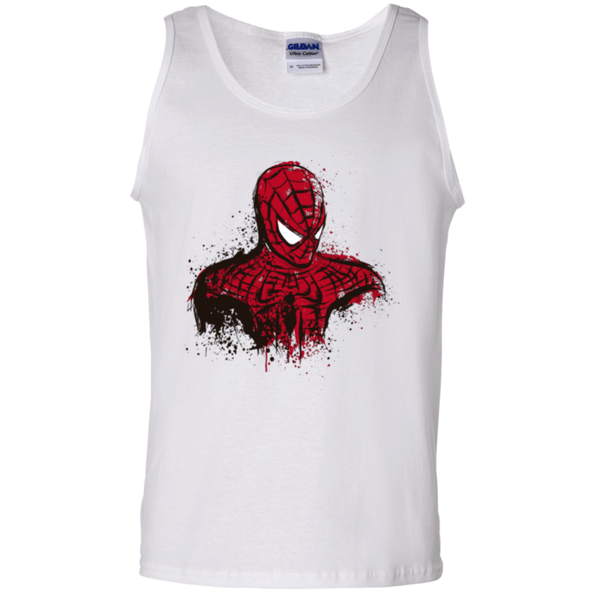 T-Shirts White / S Behind the Mask Men's Tank Top