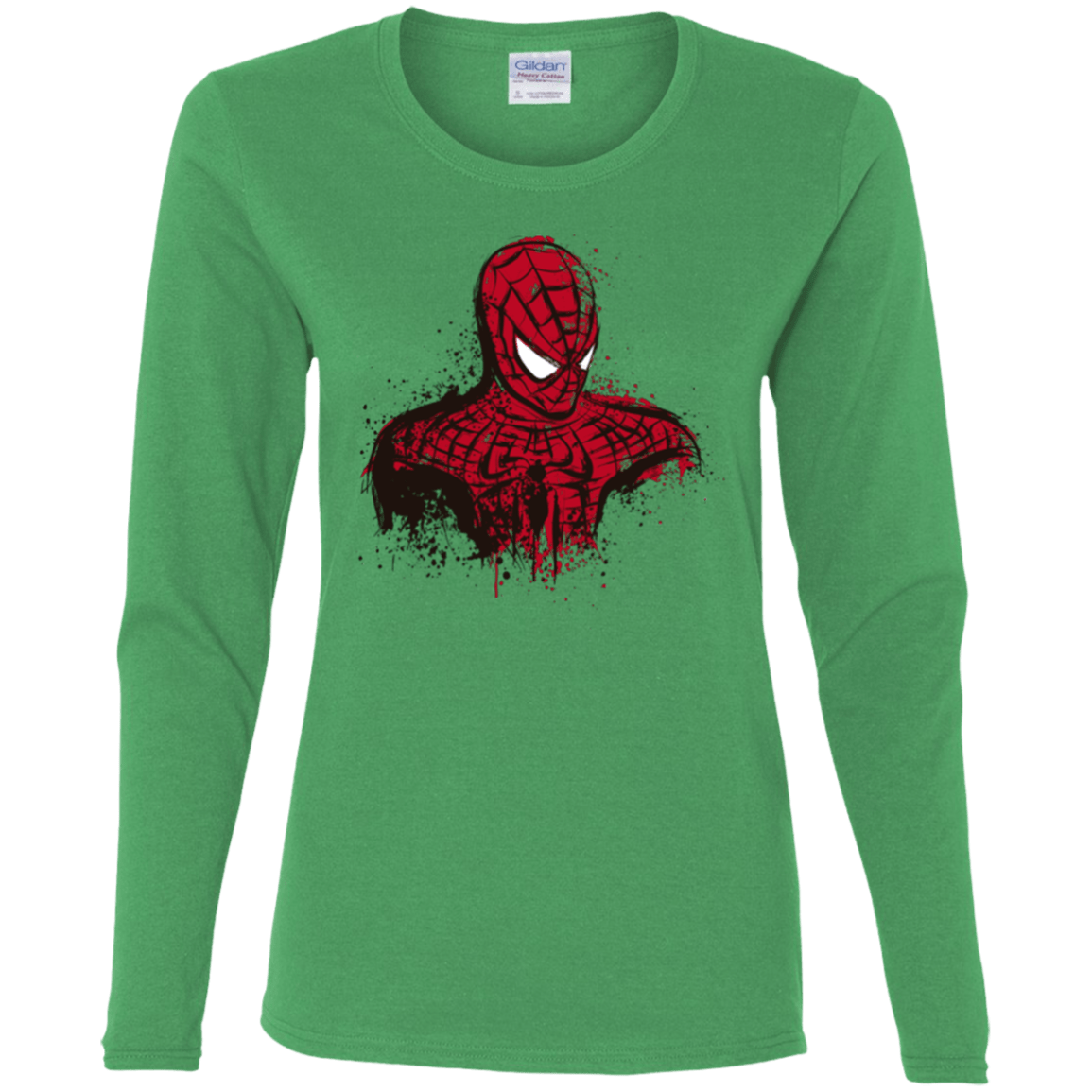 T-Shirts Irish Green / S Behind the Mask Women's Long Sleeve T-Shirt