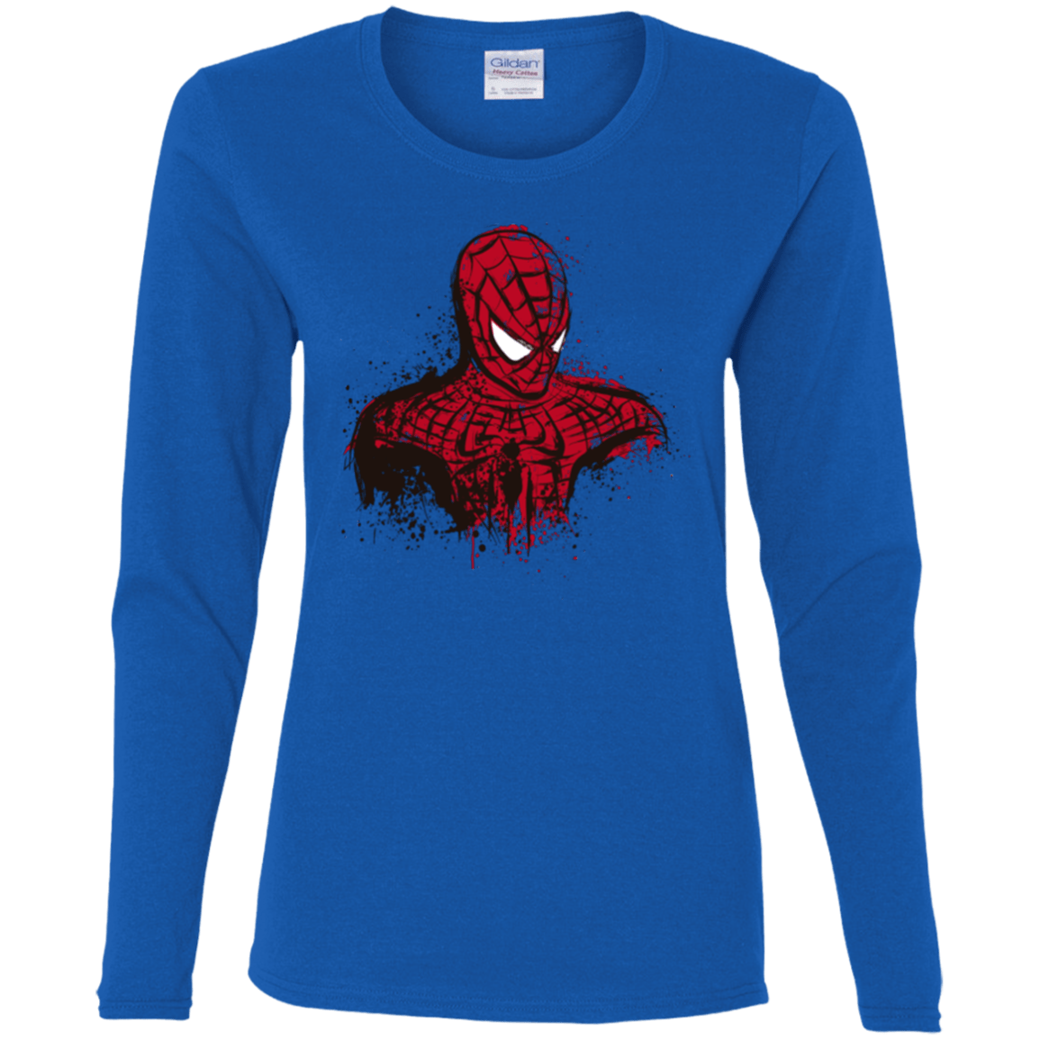 T-Shirts Royal / S Behind the Mask Women's Long Sleeve T-Shirt